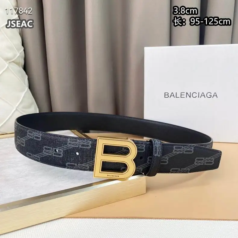 Balenciaga belt 38mmX95-125cm 8L06
